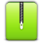 Zipped Lime Icon 48x48 png